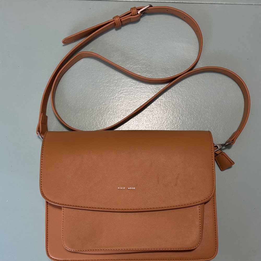 Pixie Mood Caramel Crossbody Bag